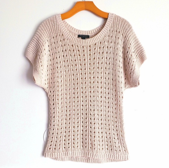 Banana Republic Tops - Banana Republic Knit Crochet Top
